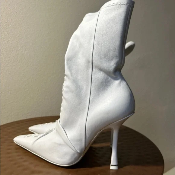 Alexander Wang White Heeled Boots - Picture 4 of 6